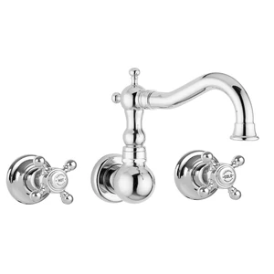 BUGNATESE ARCADIA 8370CR Fal alatti mosdócsaptelep 22 cm kifolyóval króm