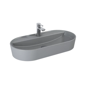 Elita Babette 82 pultra ültethető mosdó light grey 145107