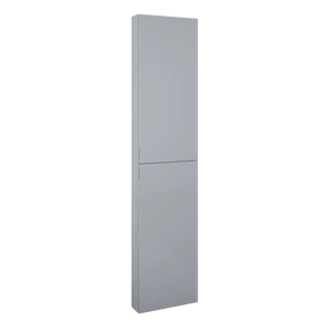 Elita falra szerelhető 40 cm széles kiegészítő szekrény fényes light grey/világos szürke színben 168325