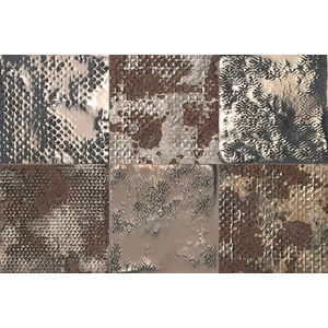 Fap Maku Grid Metal Inserto Mix 6 40x60 Dekor fali csempe (fMMM) 1 szett/doboz