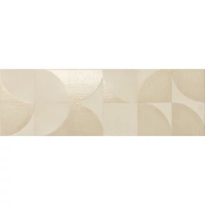 Fap Mat&amp;More Beige Deco 25x75 Dekor fali csempe (fRE3) 1,5 m2/doboz