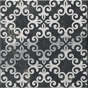 FAP Roma Deco Statuario Grafite 20x20 Dekor fali csempe (fLZM) 1,2 m2/doboz