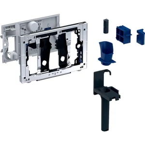 Geberit vízkezelőtabletta betolóegység, 12 cm-es Sigma falsík alatti tartályhoz, fényes króm 115.062.21.1