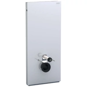 Geberit Monolith Plus szanitermodul fali WC-hez, 114 cm-es, fehér üveg/alumínium 131.231.SI.5