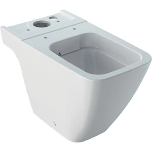 Geberit iCon Square álló WC falon kívüli öblítőtartályokhoz, monoblokkos, mélyöblítésű WC, zárt forma, Rimfree 200930000