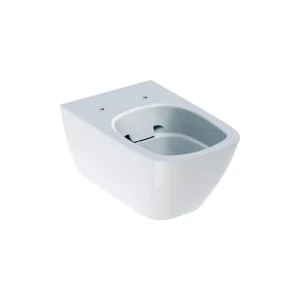 Geberit Smyle Square fali WC mélyöblítésű, zárt formájú, Rimfree, 35x33x54 cm 500.208.01.1