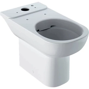 Geberit Smyle álló WC falon kívüli öblítőtartályokhoz, mélyöblítésű, részben zárt forma, Rimfree 500.212.01.1