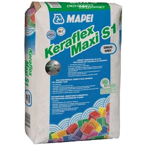 Mapei Keraflex Maxi S1 Kerámiaburkolat ragasztóhabarcs (C2TES1) szürke 25 kg