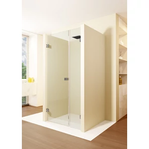 Riho Scandic X102 90 cm-es nyíló zuhanyajtó balos átlátszó, króm G001009120