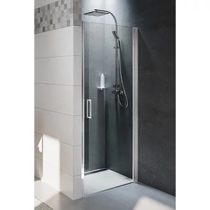 Riho Novik Z101 80 cm-es nyíló zuhanyajtó, átlátszó, króm G003001120