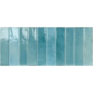 Savoia Artisan Azzurro fényes 25x60 cm falicsempe