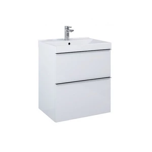 Arezzo MONTEREY 60CM-ES ALSÓSZEKRÉNY 2 FIÓKKAL MAGASFÉNYŰ FEHÉR AR-167077