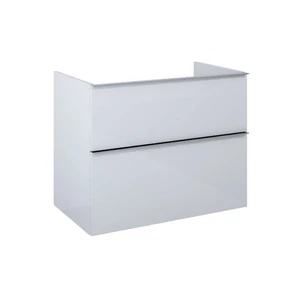 Arezzo MONTEREY 80CM-ES ALSÓSZEKRÉNY MOSDÓPULTHOZ 2 FIÓKKAL MAGASFÉNYŰ FEHÉR AR-167093