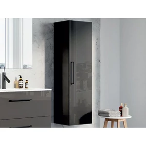 AREZZO CARMEL 40 CM-ES OLDALSÓSZEKRÉNY MAGASFÉNYŰ ANTRACIT AR-167222