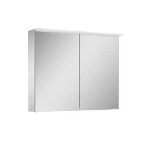 TÜKRÖS SZEKRÉNY PREMIUM 80, 2 AJTÓ + TECHNOBOX + LED VILÁGÍTÁS AR-904664