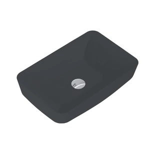 AREZZO design pultra ültethető mosdó NOMIA 50x39, matt antracit