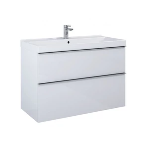 Arezzo MONTEREY 100CM-ES ALSÓSZEKRÉNY 2 FIÓKKAL MAGASFÉNYŰ FEHÉR AR-167085