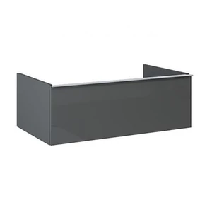 Arezzo MONTEREY 80CM-ES ALSÓSZEKRÉNY MOSDÓPULTHOZ 1 FIÓKKAL MAGASFÉNYŰ SZÜRKE AR-167092