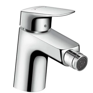 Hansgrohe Logis Bidécsaptelep 70 egykaros, automata lefolyó-garnitúrával króm 71204000
