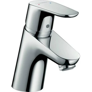 Hansgrohe Focus Mosdócsaptelep 70 egykaros, push-open lefolyó-garnitúrával, króm