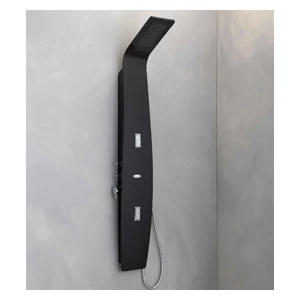 Kolpa San Zephyr 1680 3f Kerrock zuhanypanel/masszázsfal andesite színben 927700