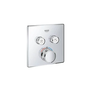 GROHE SMARTCONTROL TERMOSZTÁT FALSÍK MÖGÖTTI TELEPÍTÉSHEZ, 2 FOGYASZTÓRA