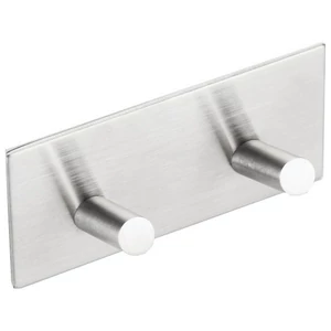 Öntapadós duplafogas, inox (31202)