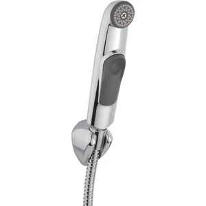 DELUXE bidé zuhanyfej, tartóval, gégecső nélkül, ABS/króm (12327205017)