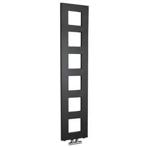 BLOCK fürdőszobai radiátor, 280x1330mm, matt fekete (IR181)