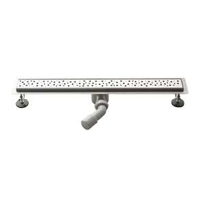 AQUALINE BUCANERA műanyag padlóösszefolyó inox ráccsal, 800x110mm (NO3180)