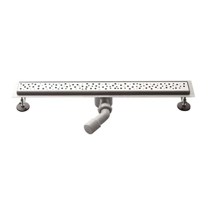 AQUALINE BUCANERA műanyag padlóösszefolyó inox ráccsal, 900x110mm (NO3190)