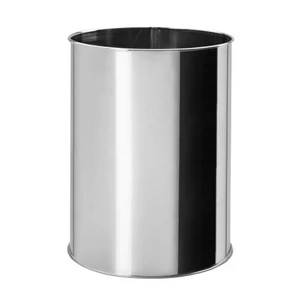 BEMETA HOTEL Fali szemetes, tető nélkül, 200x285x200mm, 9l, inox/polírozott (115115031) (XP015)