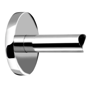 Adapter közvetlen kábel bekötéshez, kerek profilhoz, króm (ER120)