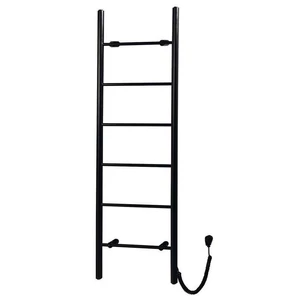 Sapho Karbo elektromos törölközőszárító radiátor, 400x1120 mm, 87W, fekete