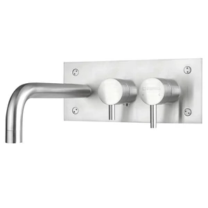 MINIMAL falba süllyesztett kádtöltő csaptelep, 2-irányú váltóval, inox (MI110)