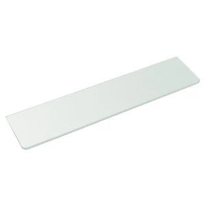 Üvegpolc, polctartó nélkül, tejüveg, 700x100x8mm (22483)