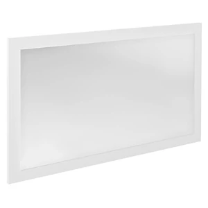 NIROX keretes tükör, 100x60x3 cm, fényes fehér (NX106-3030)