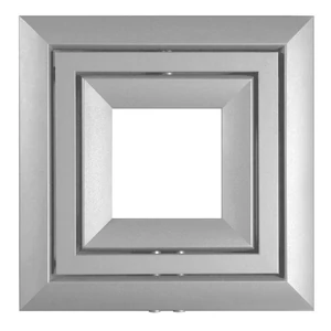 PROPOLI fürdőszobai radiátor, 650x650mm, 380W, strukturált ezüst (PP707SS)