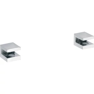 Sapho BEMETA BETA Üvegpolc tartó, üveg nélkül / pár, 20x20x25mm  8mm, króm (102202112) (XJ018)