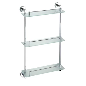 BEMETA OMEGA Üvegpolc, 400x665x130mm, króm (104202132) (XR608)