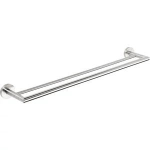 BEMETA NEO Dupla törölközőtartó, 655x55x125mm, inox/matt (104204055) (XS403)