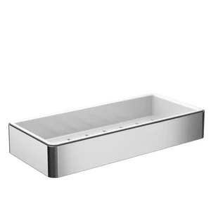 AREZZO design NORO szögletes polc, króm