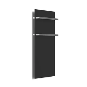AREZZO design ONYX 2  BLACK MATT elektromos törölközőszárító radiátor