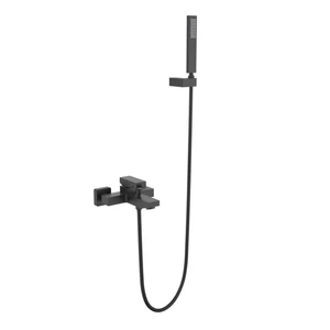 AREZZO design CUBEFIELD kádcsaptelep szett, fekete