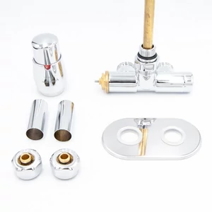 AREZZO design SPEARPEX/UNICO radiátor szelep króm, bal AR-SPEARPEX-CR-L