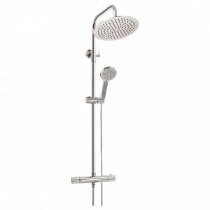 Invena Imola teleszkópos zuhanyrendszer termosztátos csapteleppel, króm AU-11-001-Q