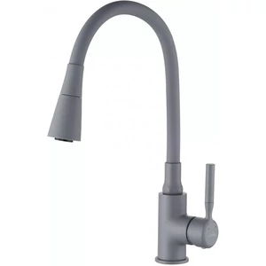 Invena Hula Plus konyhai csaptelep flexibilis kifolyócsővel, szürke BZ-85-P05-L 