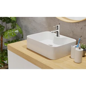Invena Neri pultra ültethető kerámia mosdó 49x38 cm, fehér CE-22-001-W 