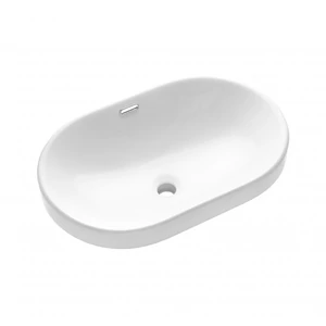 Invena NIKE mosdókagyló, ovális, süllyesztett, 60 cm, fehér CE-28-060-W