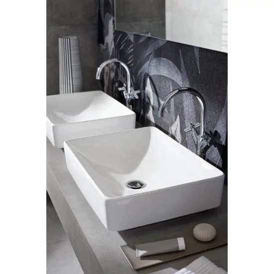 Geberit VariForm 55x40 cm pultra ültethető mosdó 500.779.01.2